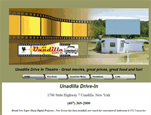 Tablet Screenshot of drive-in.ws